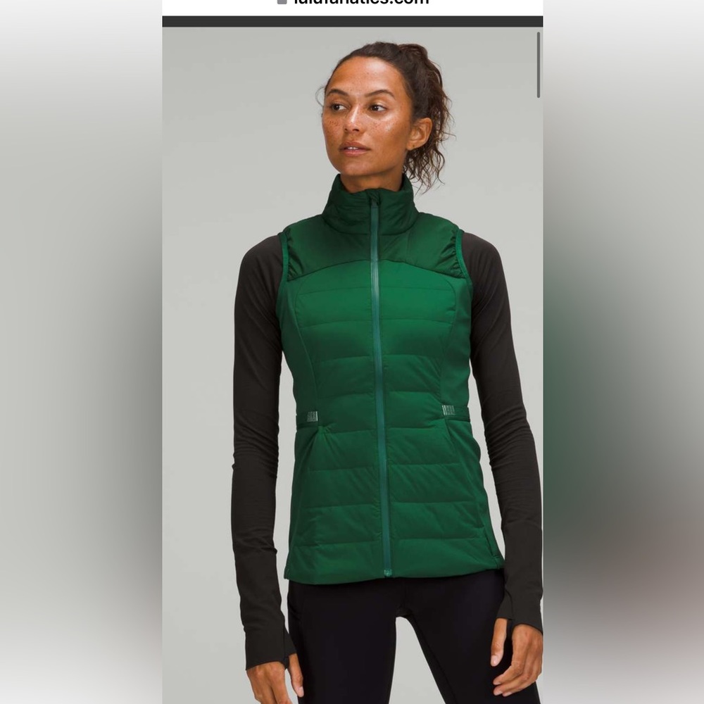 LULULEMON down for it Vest, Everglade green